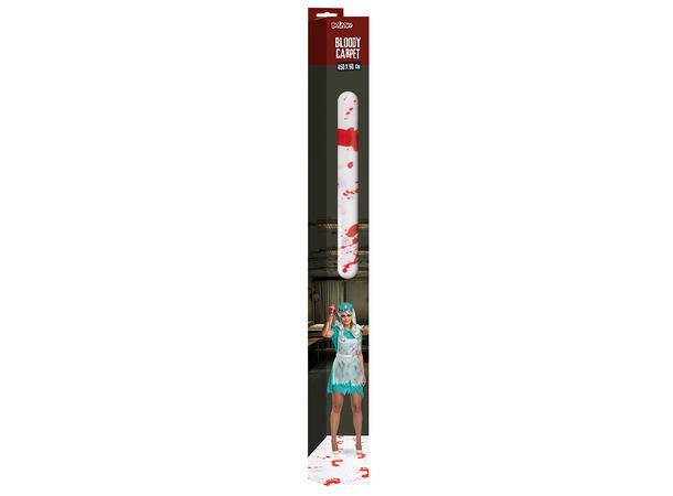 Blodig Gulvløper 1 Løper i 100% Polypropylen- 450x60cm