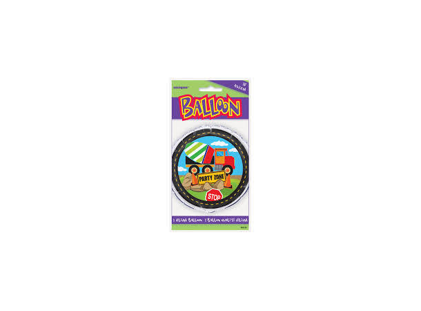 Byggeplass 1 Folieballong - 46cm(18")