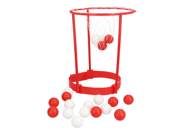 Drikkelek - Basketball hodekurv Innhold 1 Hodekurv, 20 baller 