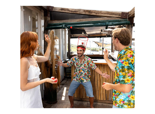 Drikkelek - Basketball hodekurv Innhold 1 Hodekurv, 20 baller 