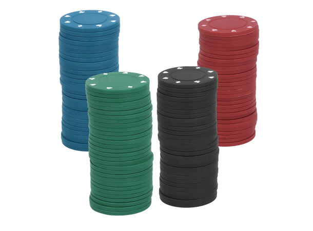 Drikkelek - Shottepoker Innhold 120 chips, kortstokk, 4 glass 