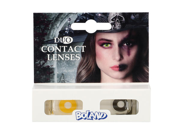 Kontaktlinser - Gal heks 3-måneders kontaktlinser