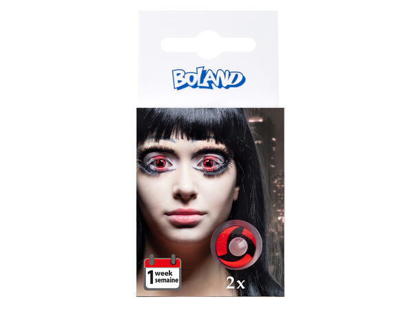 Kontaktlinser - Mangekyou (Kelidoskop) En ukes kontaktlinser 