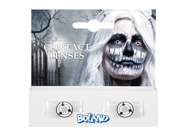 Kontaktlinser - Spøkelsesbrud 3-måneders kontaktlinser 