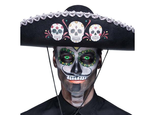 Kontaktlinser - UV-lys grønn 1-måneds kontaktlinser 