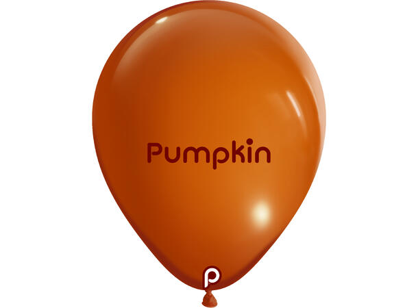 18R - Pumpkin 25 Gummiballonger - 45cm (18")