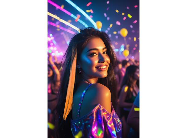 3 Hairextesion - Oransje 3 Hairekstesions - 50cm 