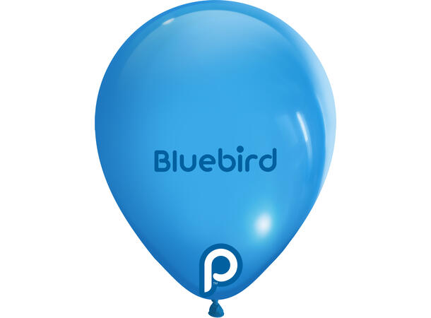 5R - Bluebird 100 Gummiballonger - 13cm (5")