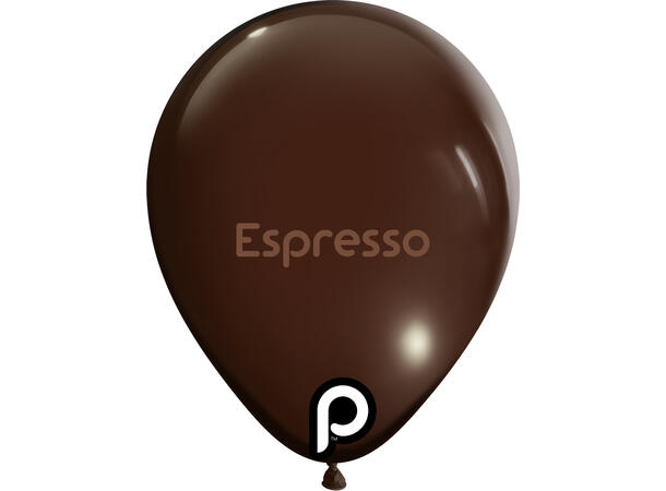 5R - Espresso 100 Gummiballonger - 13cm (5")
