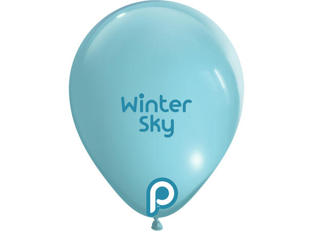 5R - Winter Sky 100 Gummiballonger - 13cm (5")
