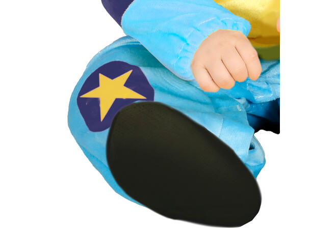 Baby Blå Hund 1 Babykostyme - Str 2-3 År 