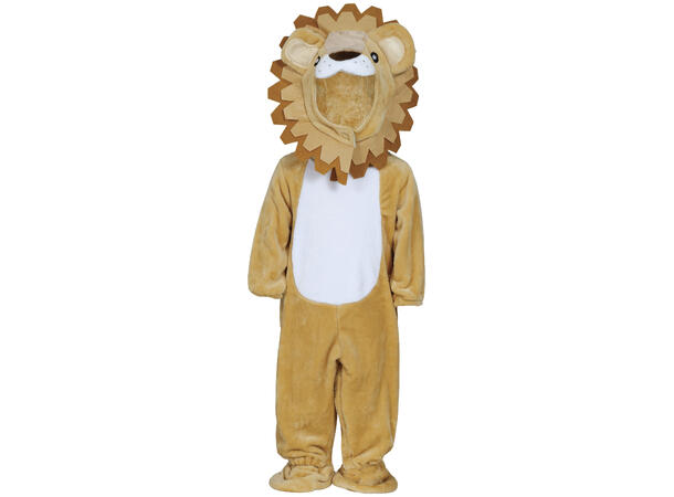 Baby Løve - Gul 1 Babykostyme - Str 18-24 Mnd 