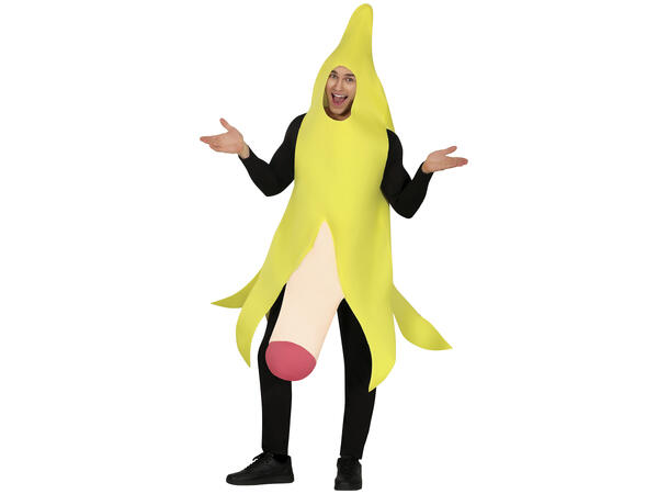 Banankostyme - "Happy banana" 1 Herrekostyme - str 52-54 (L) 