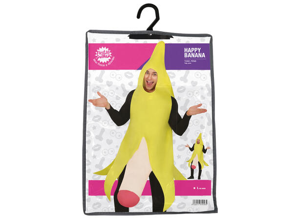 Banankostyme - "Happy banana" 1 Herrekostyme - str 52-54 (L) 