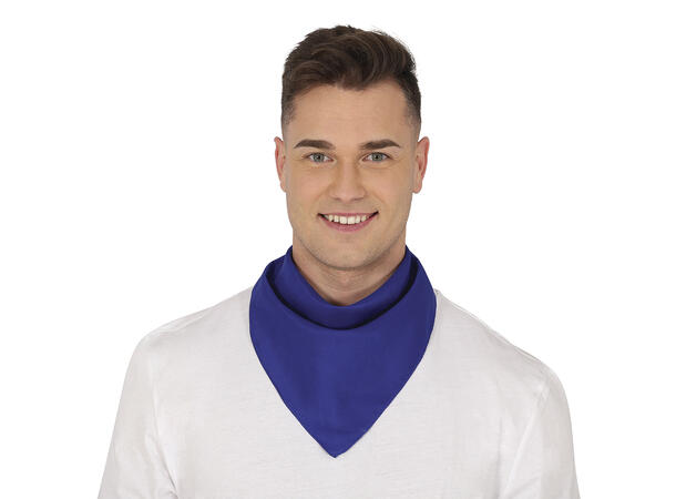 Bandana - Blå 1 Bandana til voksen i polyester 