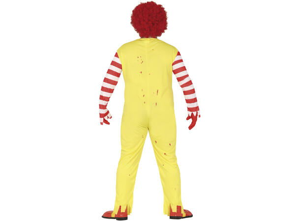 Blodig Burgerklovn 1 Kostyme til herre - 54-56 (XL) 