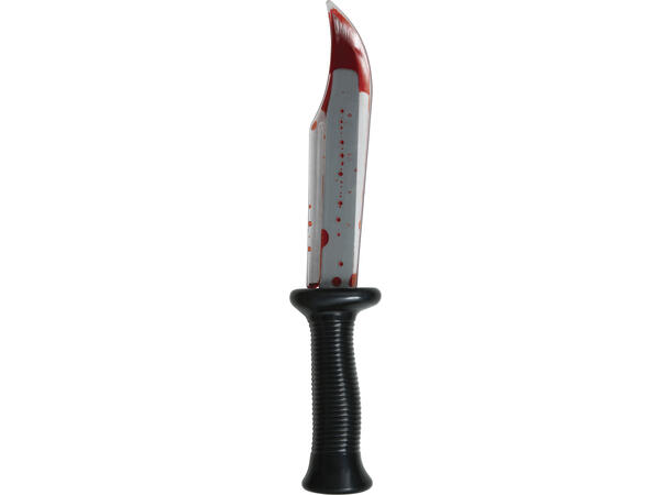 Blodig kniv 1 Våpen i PVC - 34cm 