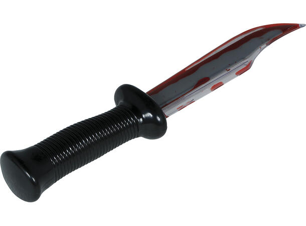 Blodig kniv 1 Våpen i PVC - 34cm 