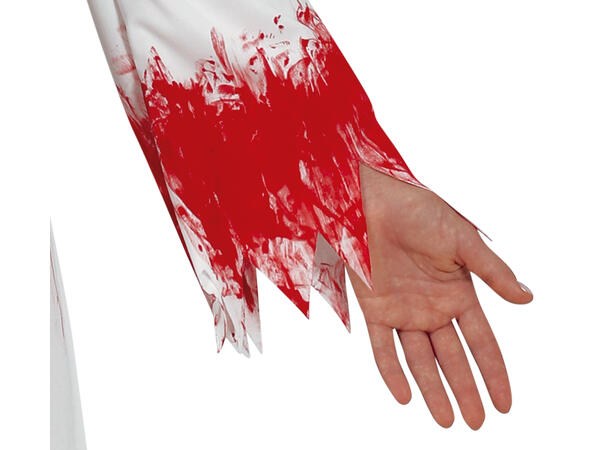 Blodig nonnekostyme - Hvit 1 Damekostyme - str 42-44 (L) 