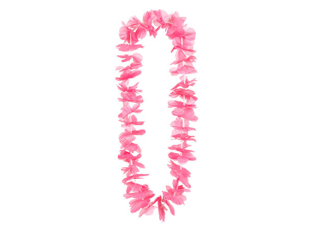 Blomsterkrans Hawaii - Neon Rosa 1 Blomsterkrans i plast 