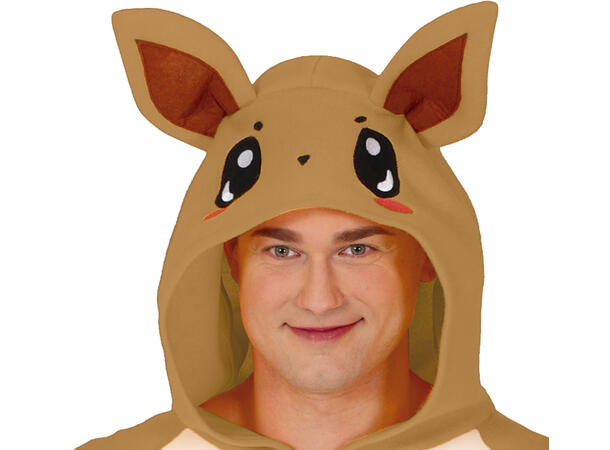 Brun revekostyme - Onepiece 1 Herrekostyme - str 52-54 (L) 