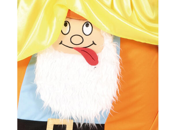 Carry Me kostyme - Prinsesse/gnom 1 Kostyme til voksen - str 52-54 (L) 