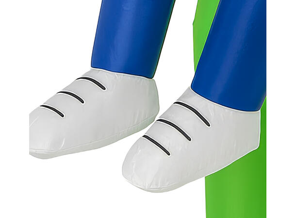 Carry me kostyme - Alien 1 Oppblåsbart kostyme - Str 10-12 År 