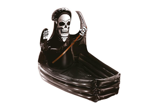 Drikkekjøler - Kiste m/Gjenferd 1 Oppblåsbar dekorasjon - 100x35cm 