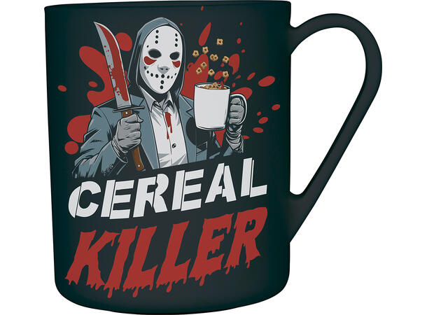 Drikkekrus - Seriemorder 1 Drikkekrus i plast - 10cm 