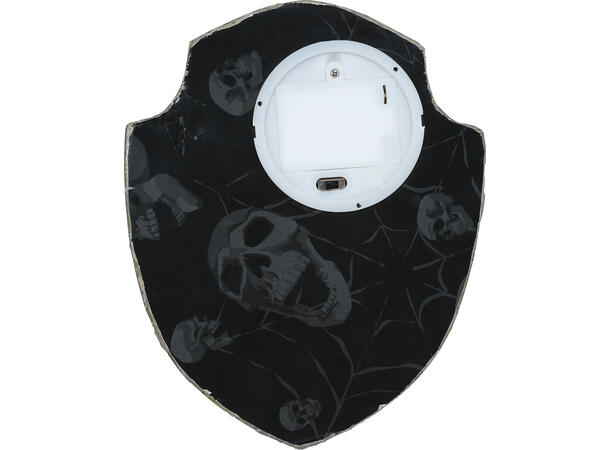 Dørklokke - Skummelt gresskar Dørklokke m/Lyd/lys/bevegelse - 19x15cm 