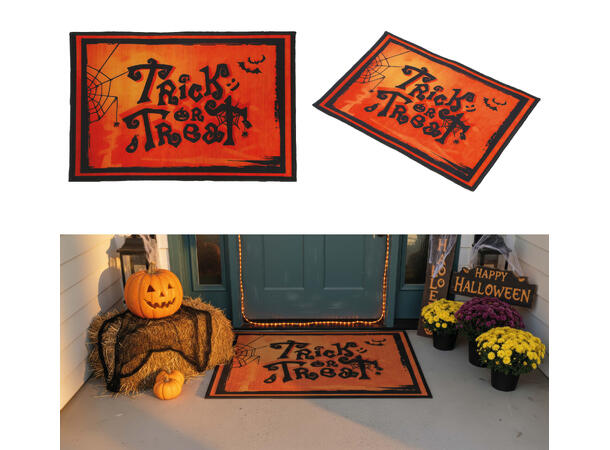 Dørmatte - Trick or Treat 1 Dørmatte i polyester - 58x38cm 