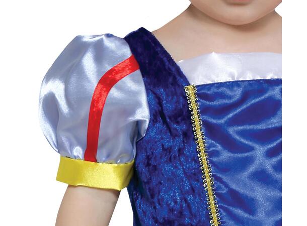 Eventyrprinsesse - Gul/Blå kjole 1 Babykostyme til jente - Str 2-3 År 