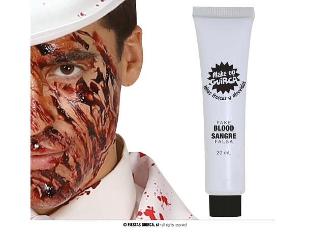 Fakst blod - HQ vaskbart 1 tube med falskt blod - 20ml 