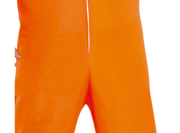 Fangedrakt - Oransje - Onepiece 1 Herrekostyme - str 54-56 (XL) 