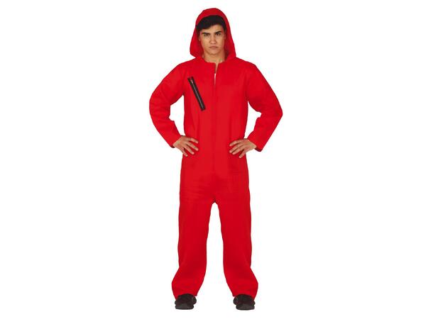 Fangekostyme - Onepiece - Rød 1 Herrekostyme - str 56-58 (XXL) 