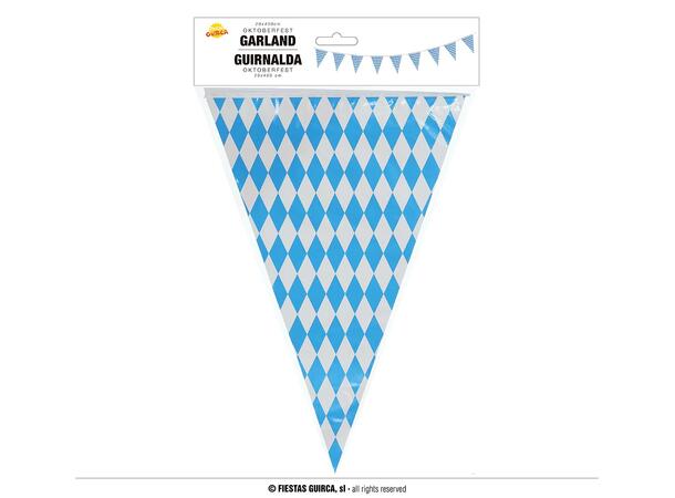 Flaggbanner - Oktoberfest 1 Flaggbanner i papir - 4m 