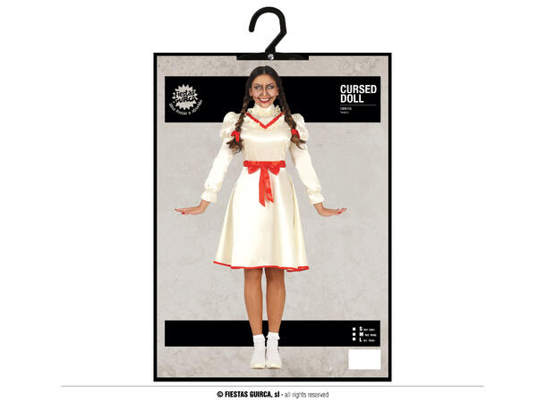 Forhekset dukke - Dame 1 Kostyme til dame - 42-44 (L) 