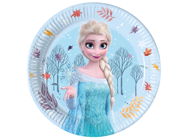 Frozen - Idyllic Wonder 8 FSC Plastfrie tallerkener i papir-20cm