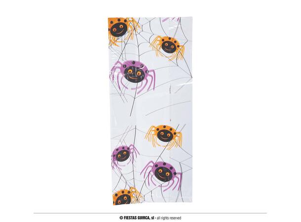 Godteposer - Edderkopper 20 godteposer i plast - 28x13cm 