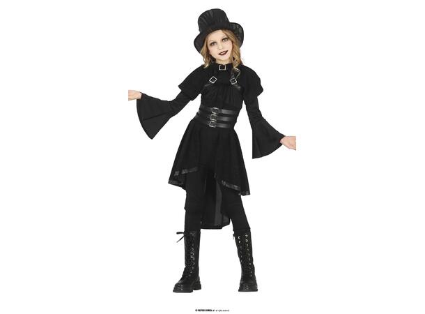 Gothic girl 1 Kostyme til barn - 5-6 år (119 cm) 