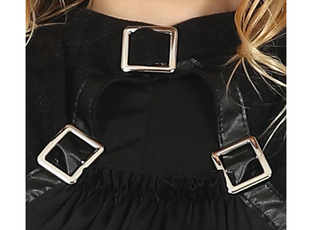 Gothic girl 1 Kostyme til barn - 5-6 år (119 cm) 