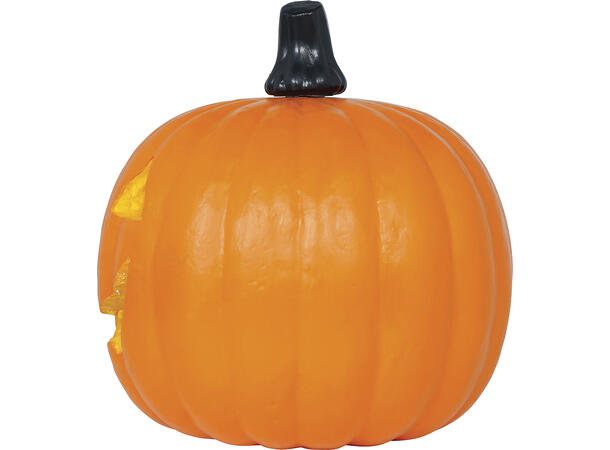 Gresskarlykt med intenst lys - oransje 1 Gresskar i skum m/lys - 45cm 