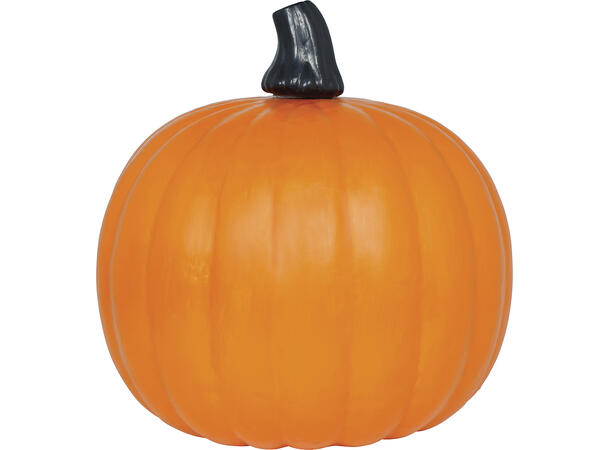 Gresskarlykt med intenst lys - oransje 1 Gresskar i skum m/lys - 45cm 