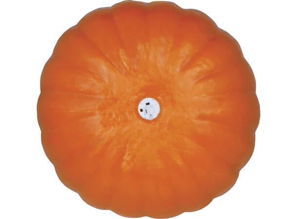 Gresskarlykt med intenst lys - oransje 1 Gresskar i skum m/lys - 45cm 