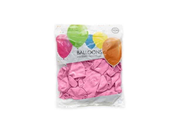 Gummiballonger - Pink 50 Gummiballonger - 30cm (12") 