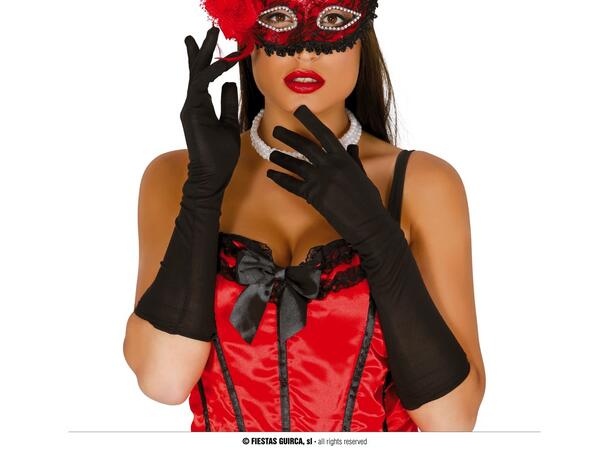 Hansker - Hvite - Lange 1 Par hansker - 40cm 