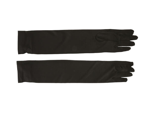 Hansker - Sorte - Lange 1 Par hansker - 40cm 
