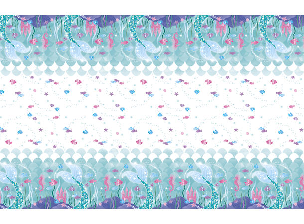 Havfrue 1 Plastikkduk firkantet - 137x214cm