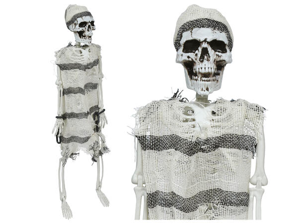 Hengende fangeskjelett 1 Hengende figur - 46cm 