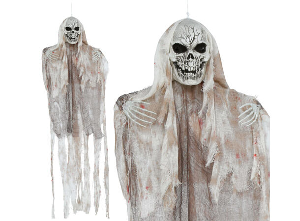 Hengende skjelettspøkelse 1 Hengende figur - 130cm 